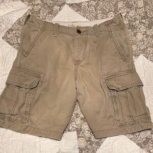 Men's Khaki Cargo Shorts